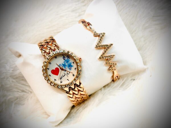 Girl Watch With Bracelet - Image 3